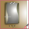 Lighted Compact Mirror silver mirror