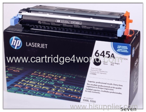 HP 645A Color Original LaserJet Toner Cartridge (C9730A-C9733A)