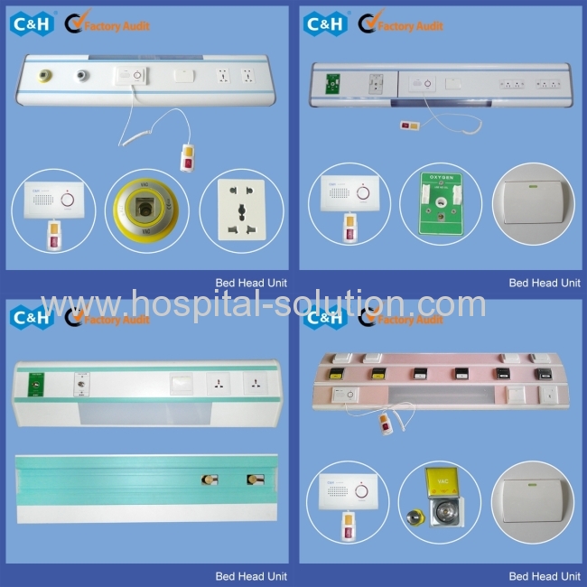 Bed Head Unit for Hospital Gas Supplying system