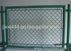 Temporary chain link fence ideal for emergency situation