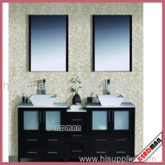 1000mm Width Texture Melamine Bathroom Cabinet