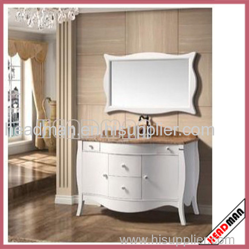 700mm Glossy White Lacquer Bathroom Cabinet