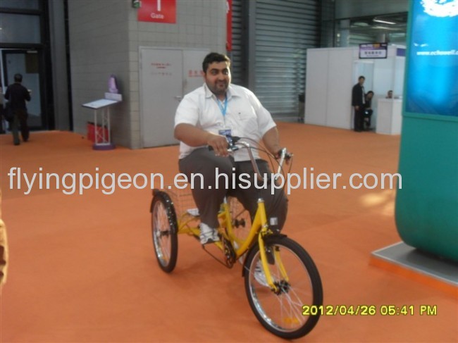 24cargo tricycle, trike, redicab with6speed two basket