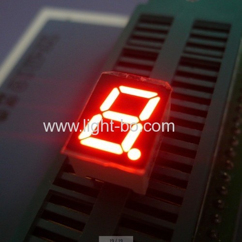 Ultra Bright Red Single-Digit 0.39" Common Anode 7-Segment LED Display