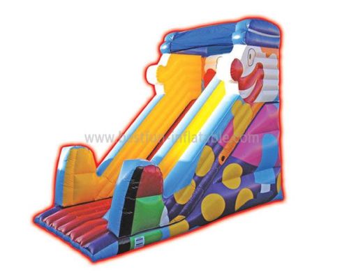 Children Inflatable Clown Slide