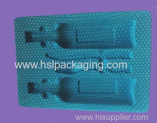 New style flocking blister clamshell packaging