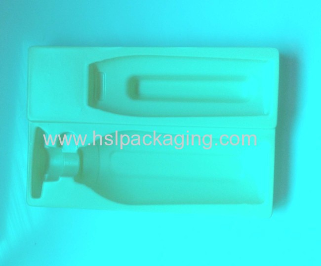 Flocking Tray for ladies cosmetic packaging