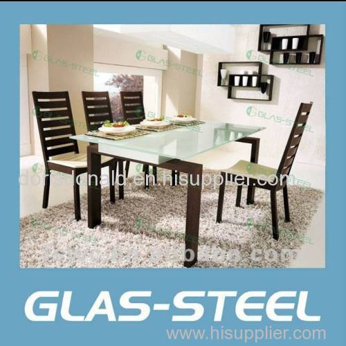 Glass Extension Dining Table