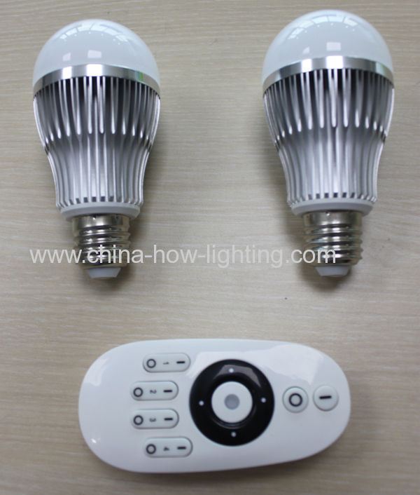 E27 remote control led Bulb lamp