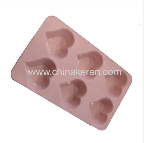 heart shaped Silicone Ice molds