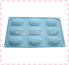 9 cap Silicone Cake Moulds