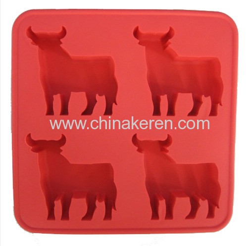 TPR red Ice animal strong Moulds