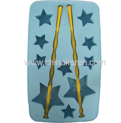 TPR blue star Ice Moulds