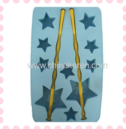 TPR blue star Ice Moulds