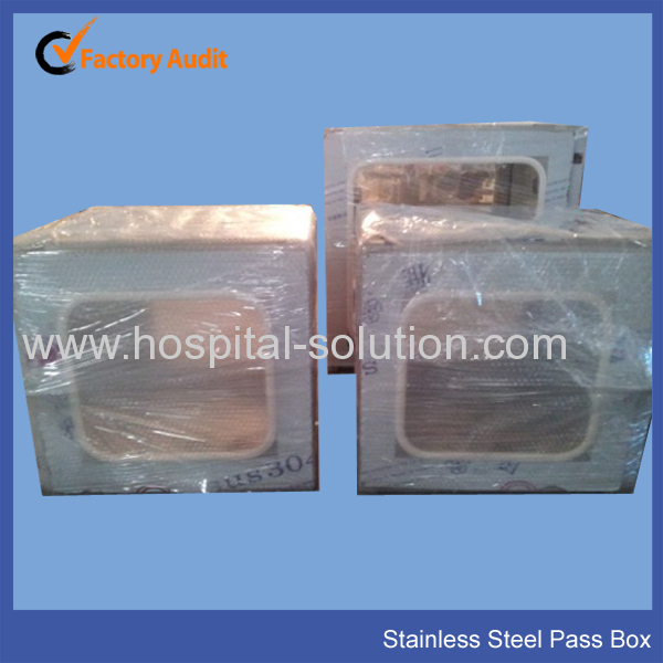 HospitalStainless SteelMedical Clean Room Pass Box 