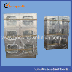 Hospital Stainless Steel Medical Clean Room Pass Box