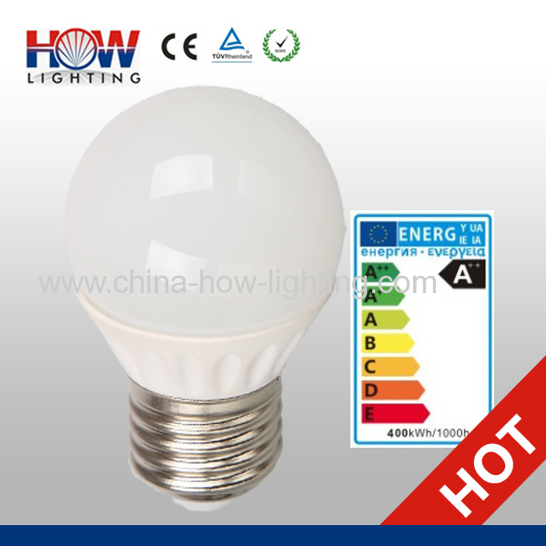 e27 led bulb2W energy class A Plus