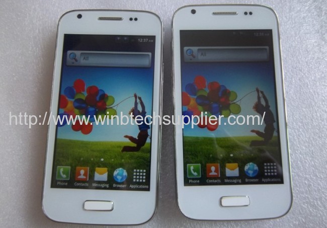 mini S4 i9500 9500 phone S4 Android 4.0 Smart Phone 4.0capacitive screen 1.0Ghz WIFI dual sim mobile phone