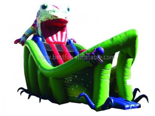 New Inflatables Playground Bufonid Bouncy Slide