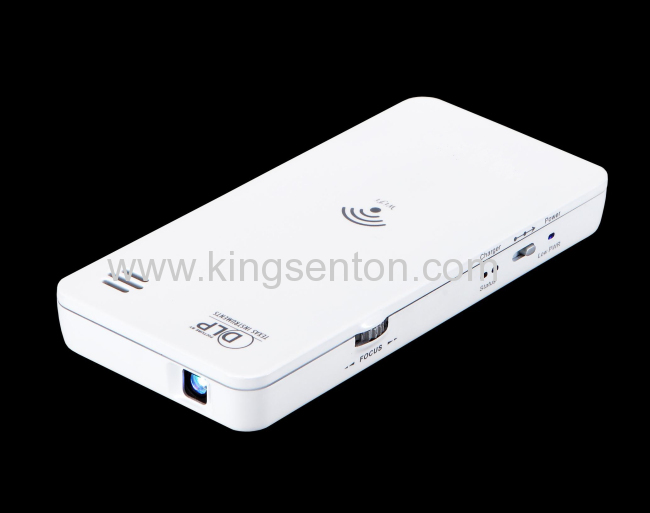 mini projector mobile phone with wifi dongle ,50 Lumens ,phone projector