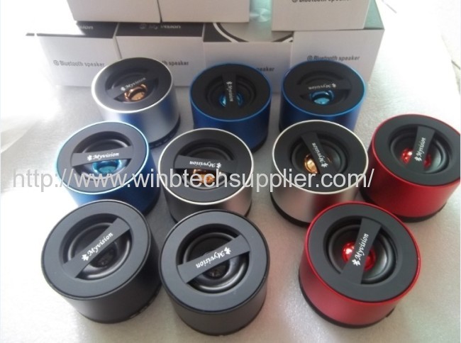 Wireless Mini Bluetooth Speaker HiFi Beatbox with MIC For iPhone 5 MP4 MP3 Tablet PC Music Player