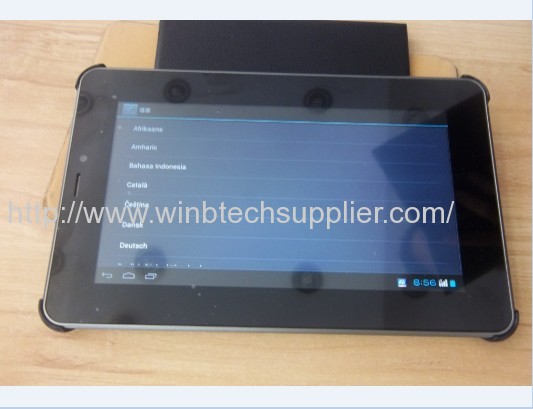 sim card tablet pc 7 inch Qualcomm dual core tablet pc 3G GPS/Bluetoth/dual cameras/ sim card slot