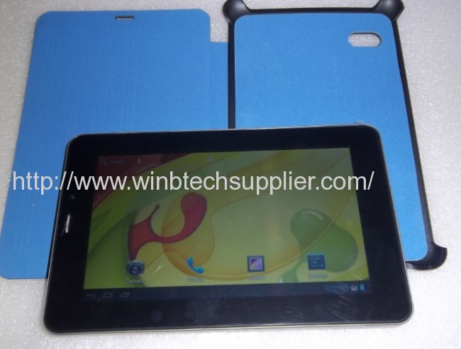 sim card tablet pc 7 inch Qualcomm dual core tablet pc 3G GPS/Bluetoth/dual cameras/ sim card slot