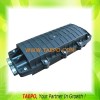 12 fibers to 96 fibers 2 inlets 2 outlets horizontal type mechanical sealing Fiber optic splice closure