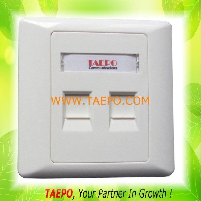 1-port 86 x 86mm AP type faceplate