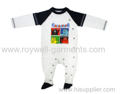 baby boy embroidery rompers--NRMG4051