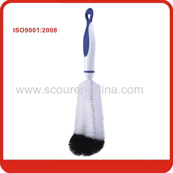 Wholesale Multifunctional plastic bottle brush with Paper card Package