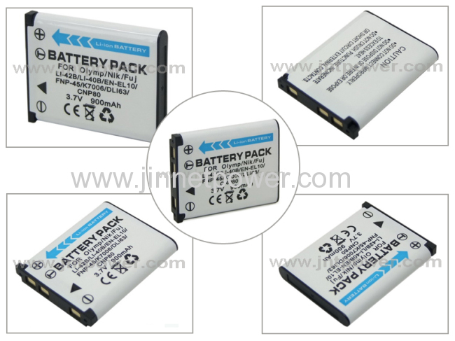 Long life LI-40B Battery for Olympus X FE VR MJU Series Cameras