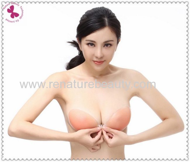 silicone made push up backless Stick invisible silicone bras