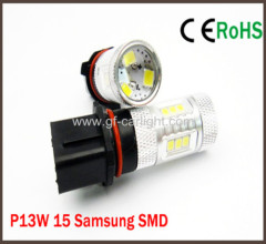 15 high power SAMSUNG SMD LED P13W (PSX26W / SH23W) Light