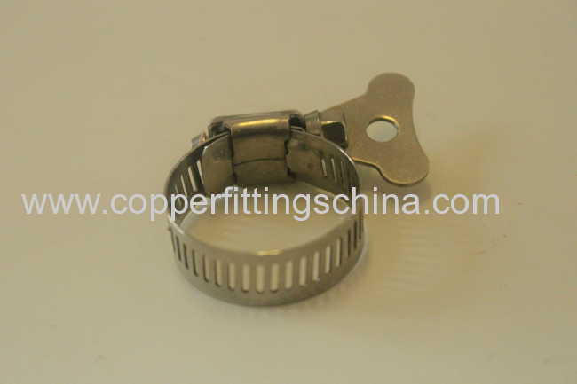 Hose Clamp With Green Thumb Screw Manufacturer