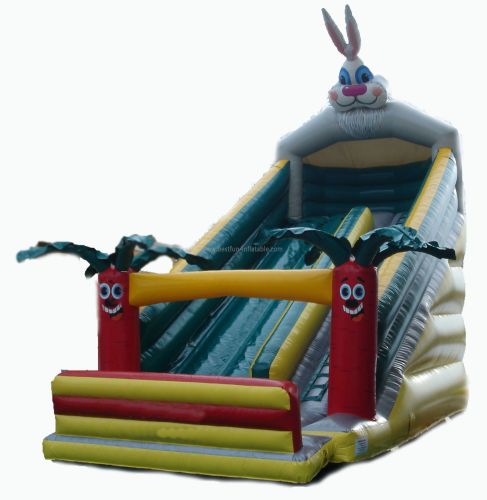 Carrot Pvc Inflatable Rabbit Slides