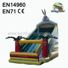 Carrot Pvc Inflatable Rabbit Slides