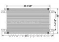 A/C Condenser Peterbilt OEM# N4778001 M3659001 M3660002