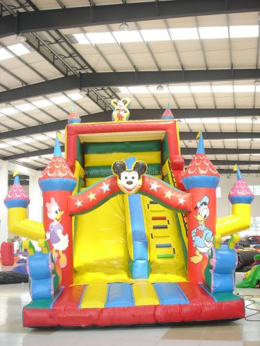 Inflatable Mickey Mouse Slides For Kids