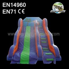 Commercial Grade Wavy Inflatable Slide