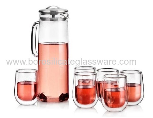 Heat Resistant Borosilicate Glass Teaware Sets