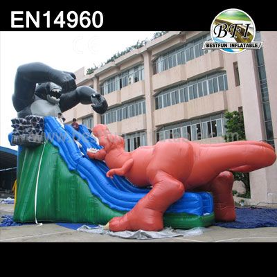 Giant Dinosaur Slide Inflatable