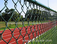 PVC coated chain link fence protecting your property