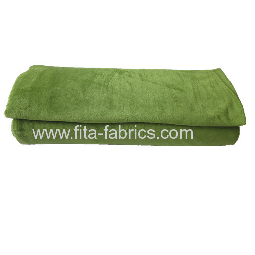 Polyester dyeing coral fleece for blanket