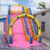 Pink Residentia Inflatable Slide
