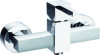 Single handle square bath faucet mixer