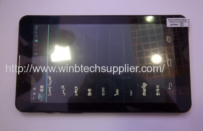 mtk6577 dual core 7inch 3g bluetooth gps tablet pc