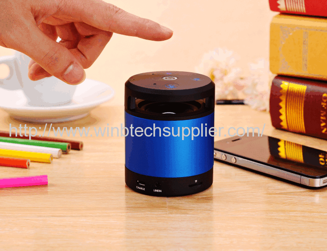 mini portable bluetooth speaker with gesture sensor tf card slot fm option