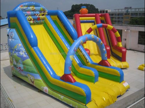 Inflatable New Slide Spongebob Games