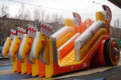 Russia Carriage Inflatable Titanic Slide